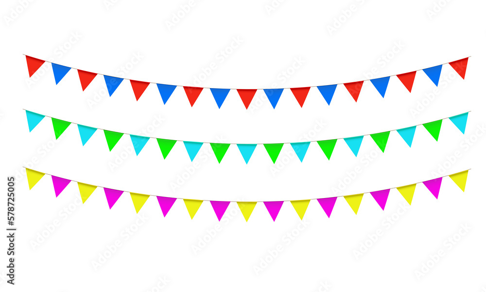 Fototapeta premium transparency graphics festival flag for backdrop background illustration