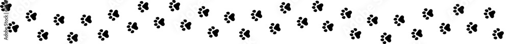 犬の足跡のアイコンのパターン 犬の足跡のアイコンのパターン