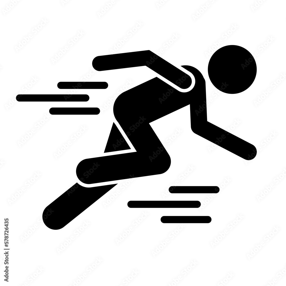 Vetor De Fast Run Icon Running Icon Vector Do Stock Adobe Stock Vetor De Fast Run Icon Running Icon Vector Do Stock Adobe Stock