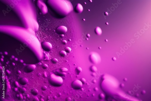 Abstract purple background with elements, generative ai