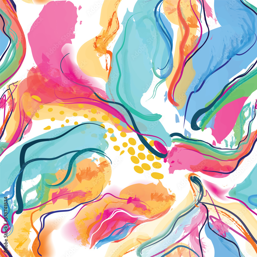 Spring organic texture