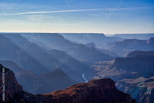 Grand Canyon National Park (South Rim), Arizona, United States.