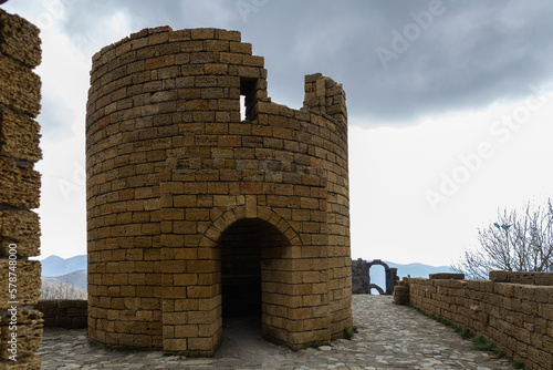 Storm Gate fortress in Gelendzhik. A man-made landmark on the southeastern slope of Mount Abin of the Kotsekhur ridge. Gelendzhik, Krasnodar Territory, Russia. 24.04.21 photo