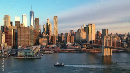 Wallpaper Mural NYC Skyline from Brooklyn and East River 4K Torontodigital.ca