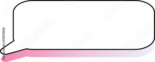 white speech bubble, text box, thinking balloon, message box decoration, speak bubble
