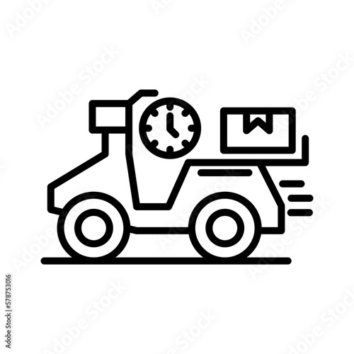 Wallpaper Mural Delivery Time Icon Design Torontodigital.ca