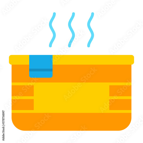 Jacuzzi Flat Icon