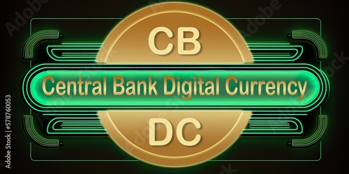 CBDC Central Bank Digital Currency technology. Sustainable Financial Systems photo