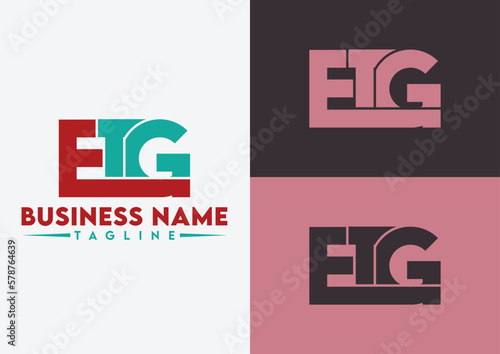 Letter ETG logo design, ETG letter logo photo