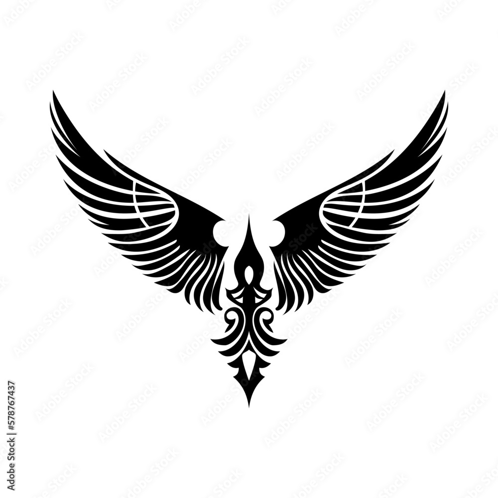 Fototapeta premium Tribal Tattoo Element