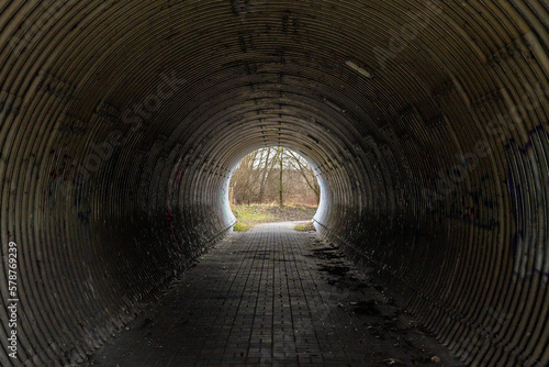 black city tunnel