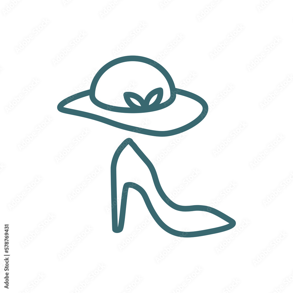 style icon. Thin line style icon from fashion and things collection. Outline vector isolated on white background. Editable style symbol can be used web and mobile style icon. Thin line style icon from fashion and things collection. Outline vector isolated on white background. Editable style symbol can be used web and mobile