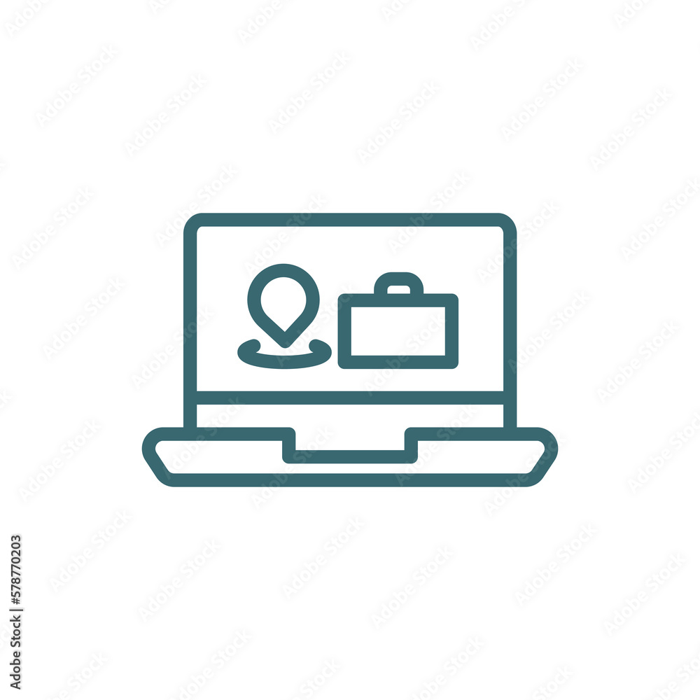 holidays icon. Thin line holidays icon from technology collection. Outline vector isolated on white background. Editable holidays symbol can be used web and mobile holidays icon. Thin line holidays icon from technology collection. Outline vector isolated on white background. Editable holidays symbol can be used web and mobile
