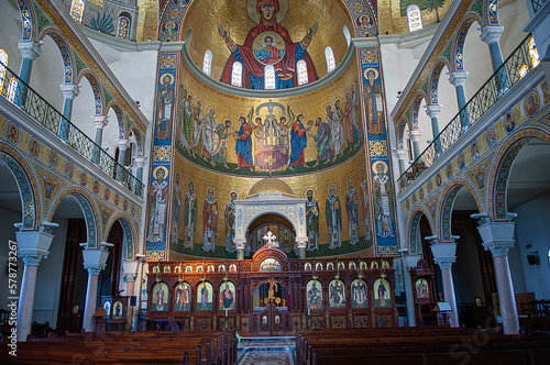 Wallpaper Mural Apsis in the church Saint Paul, Harissa, Libanon Torontodigital.ca