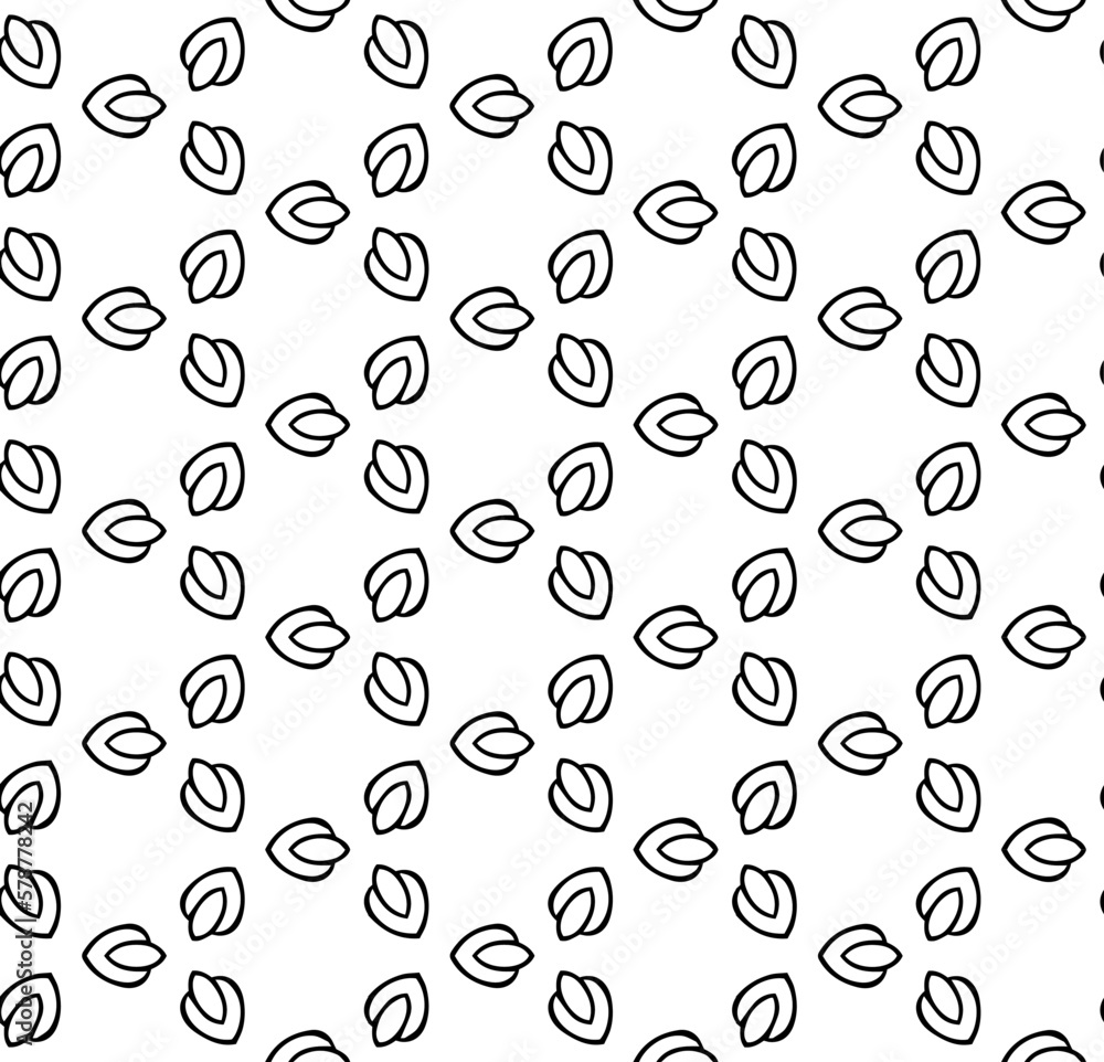 Black and white seamless pattern texture. Greyscale ornamental graphic design. Mosaic ornaments. Pattern template. Vector illustration. EPS10. Black and white seamless pattern texture. Greyscale ornamental graphic design. Mosaic ornaments. Pattern template. Vector illustration. EPS10.