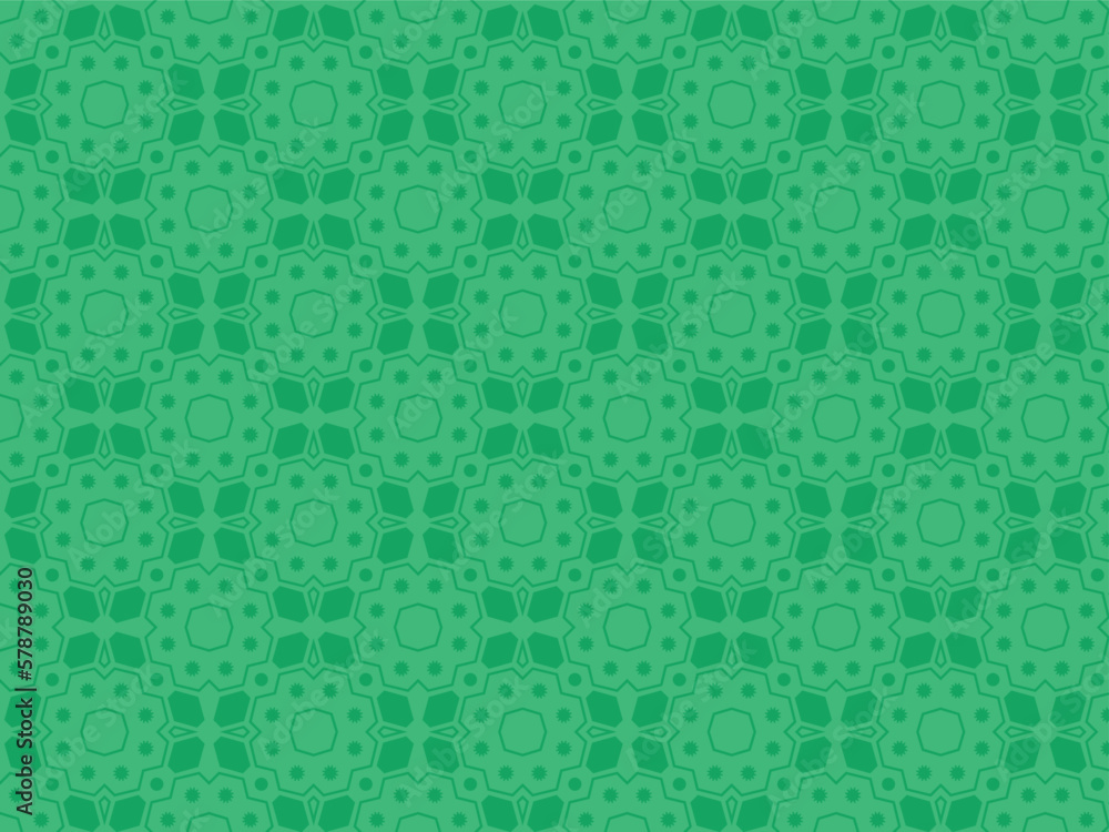 Green creative seamless pattern background Green creative seamless pattern background