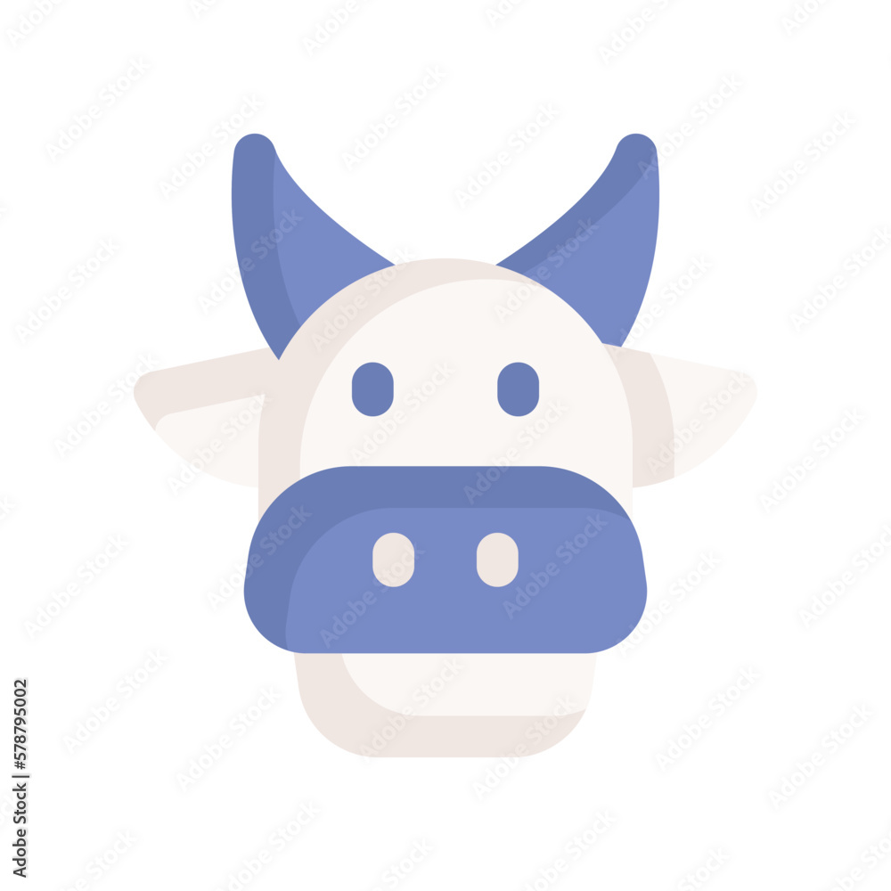 cow icon for your website design, logo, app, UI. cow icon for your website design, logo, app, UI.