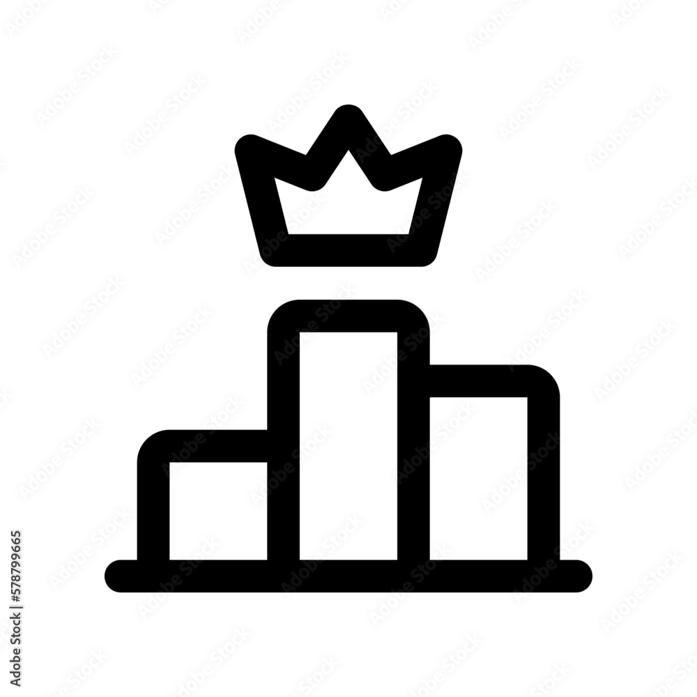 podium icon for your website design, logo, app, UI. podium icon for your website design, logo, app, UI.