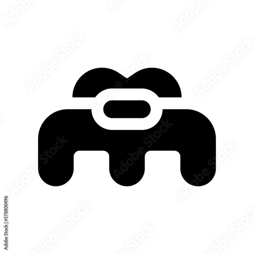 hair clamp icon for your website design, logo, app, UI. 