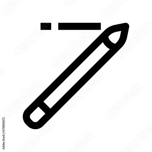 eyeliner icon for your website design, logo, app, UI. 