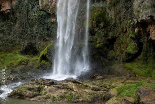 Salto de la novia de Navajas  waterfall in Valencia  Spain