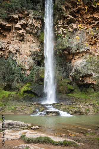 Salto de la novia de Navajas  waterfall in Valencia  Spain