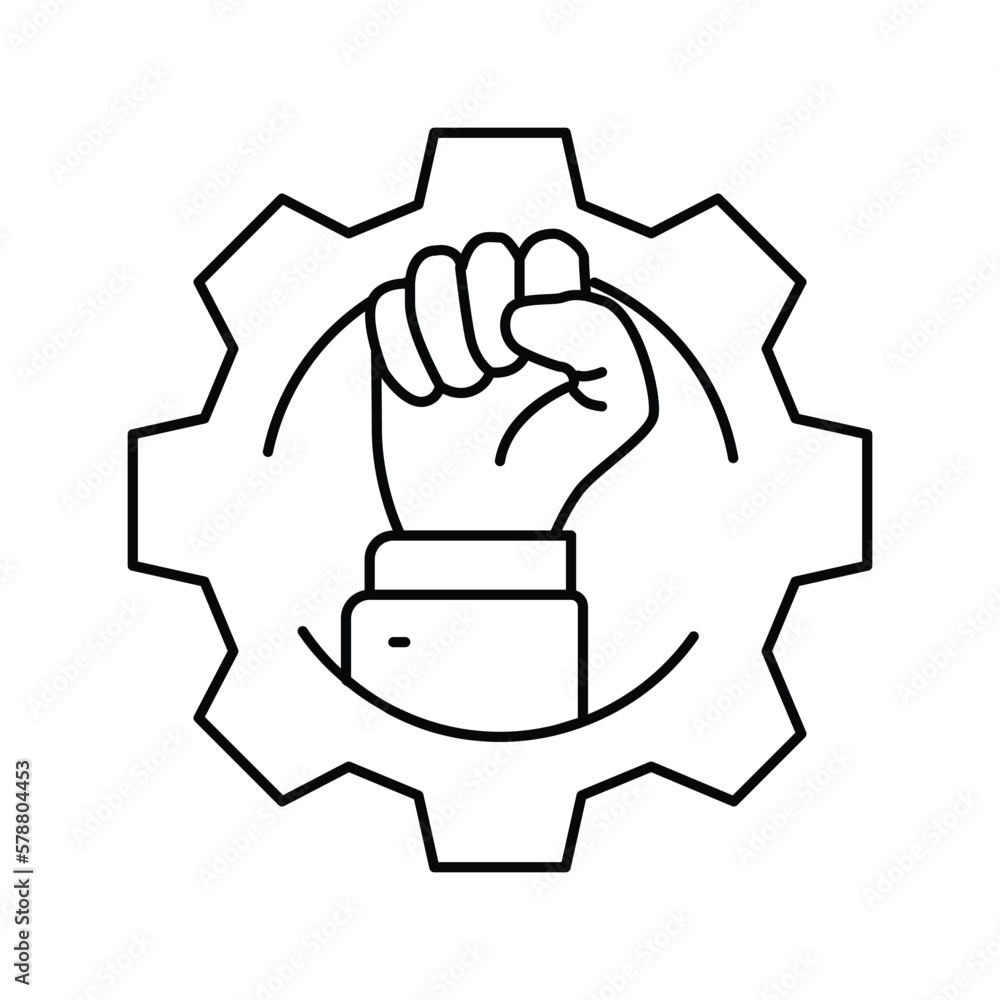 have passion career line icon vector illustration