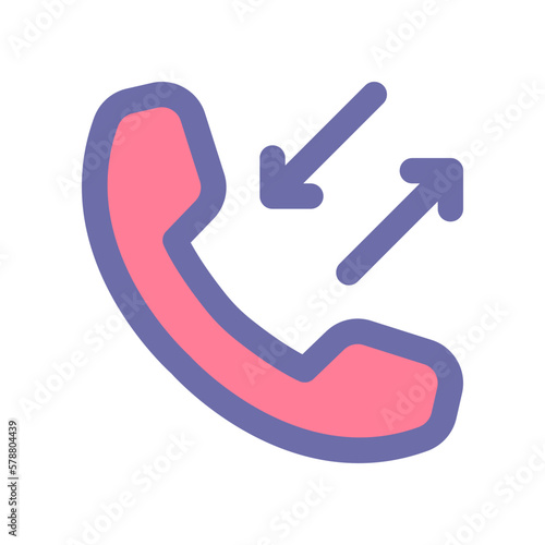 incoming  call icon for your website design, logo, app, UI. 