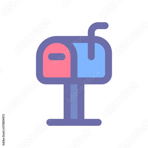 mail box icon for your website design, logo, app, UI. 