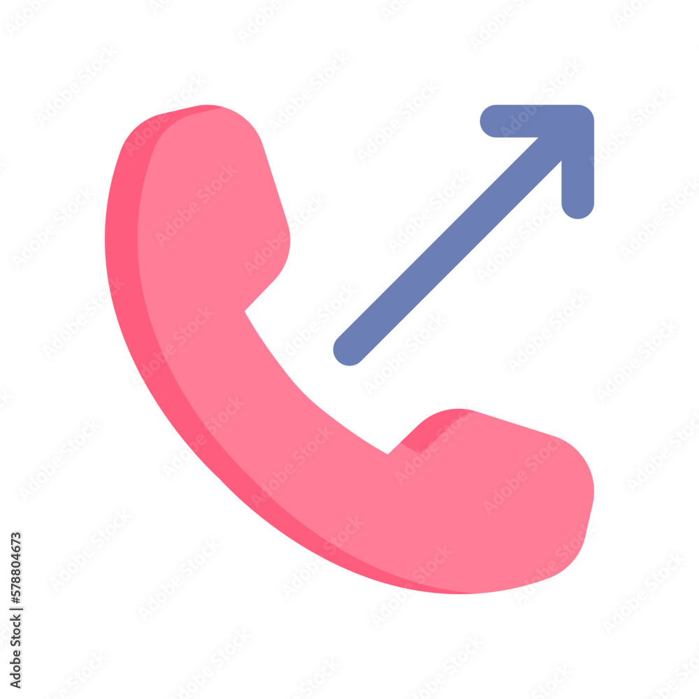 outcoming call icon for your website design, logo, app, UI. outcoming call icon for your website design, logo, app, UI.