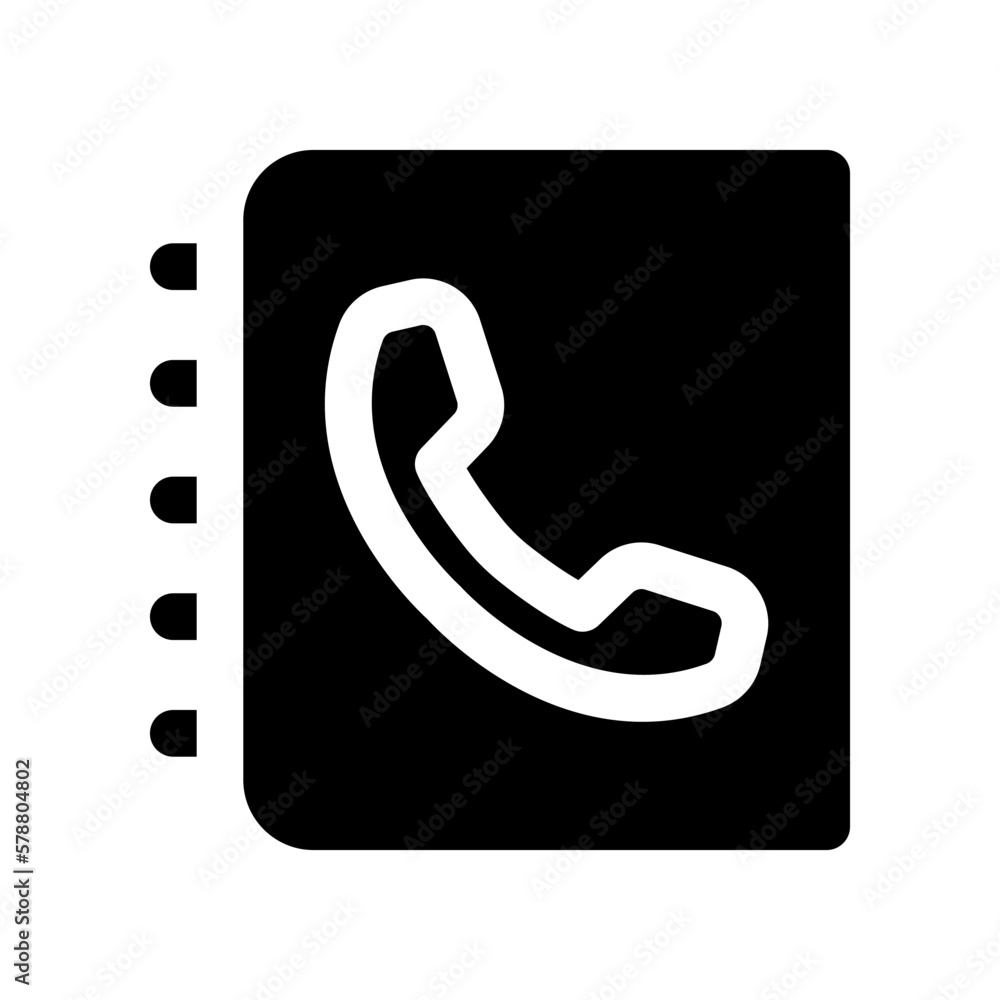 phone book icon for your website design, logo, app, UI. phone book icon for your website design, logo, app, UI.
