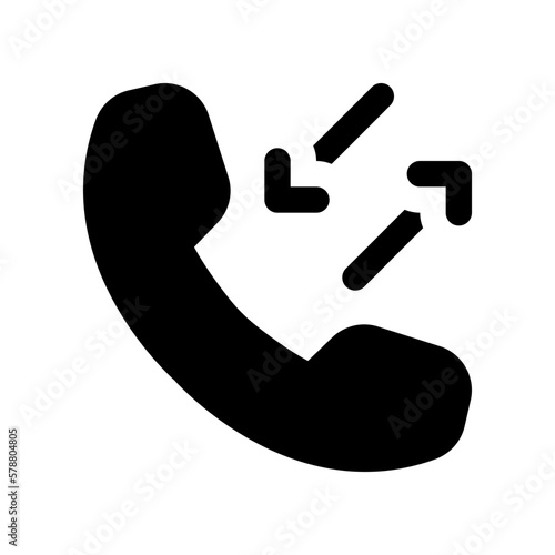 incoming  call icon for your website design, logo, app, UI. 