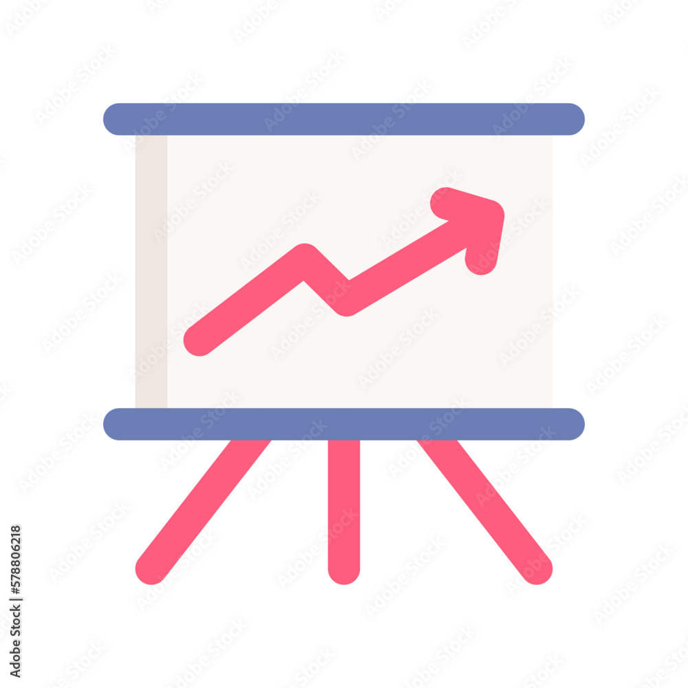 presentation icon for your website design, logo, app, UI. presentation icon for your website design, logo, app, UI.