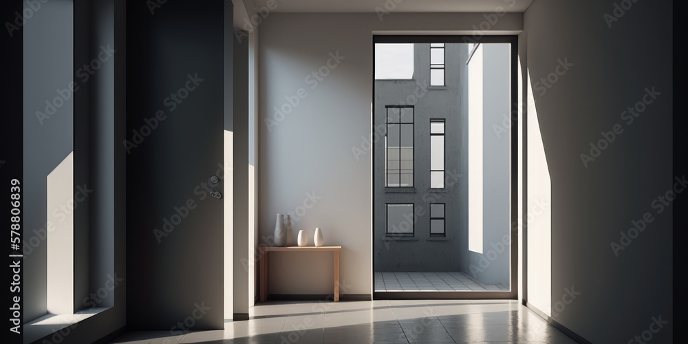 clean minimal house appartment overlooking front building clean minimal house appartment overlooking front building