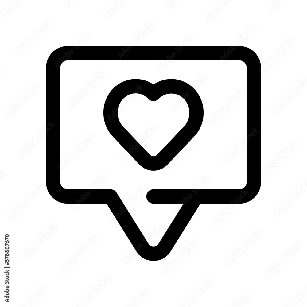 love icon for your website design, logo, app, UI. 