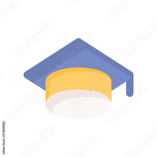 mortarboard icon for your website design, logo, app, UI. 