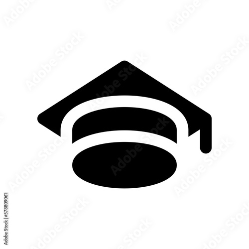 mortarboard icon for your website design, logo, app, UI. 