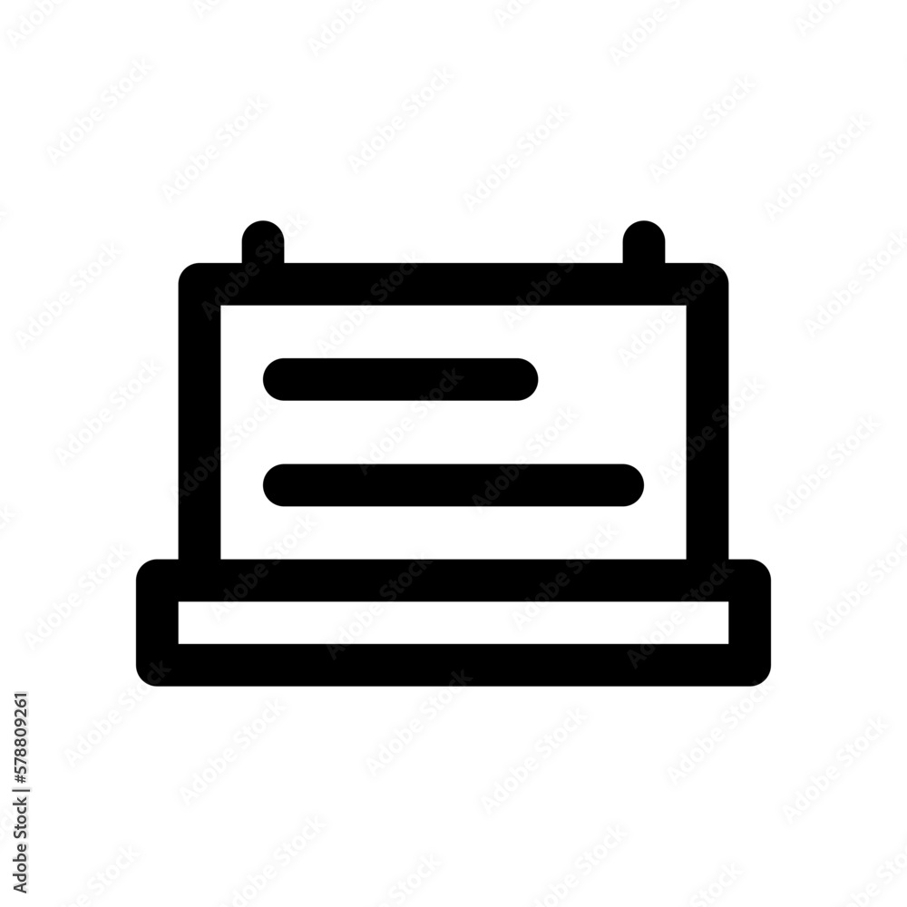 blackboard icon for your website design, logo, app, UI. blackboard icon for your website design, logo, app, UI.