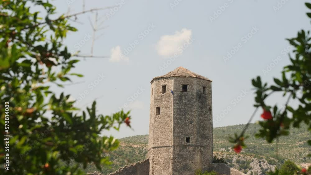 Main Tower, Walled town of Pocitelj, Bosnia and Herzegovina