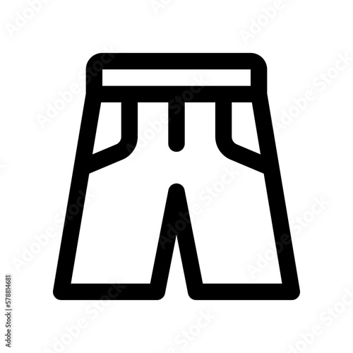 swim shorts icon for your website design, logo, app, UI. 