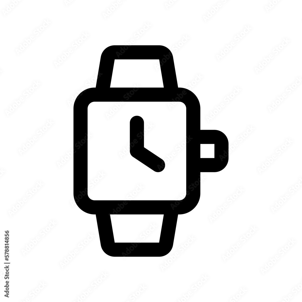 watch icon for your website design, logo, app, UI. watch icon for your website design, logo, app, UI.