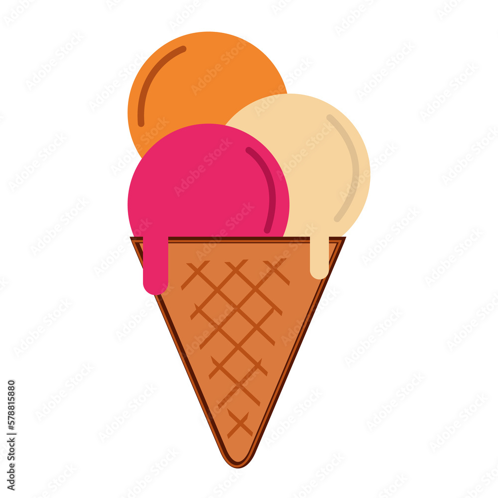 ice cream cone icon PNG image with transparent background ice cream cone icon PNG image with transparent background