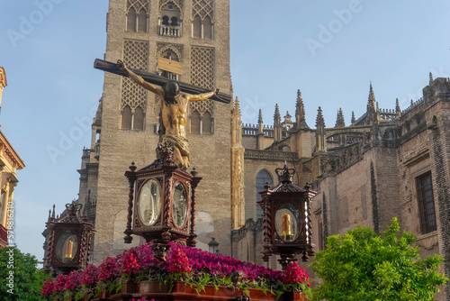 hermandad de los negritos, semana santa de Sevilla	 photo