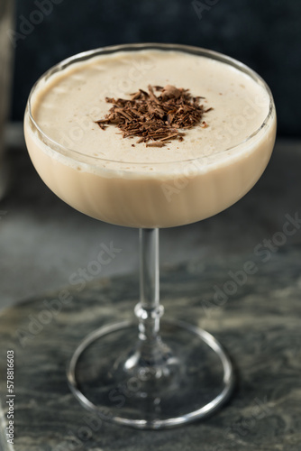 Boozy Frozen Mudslide Cocktail