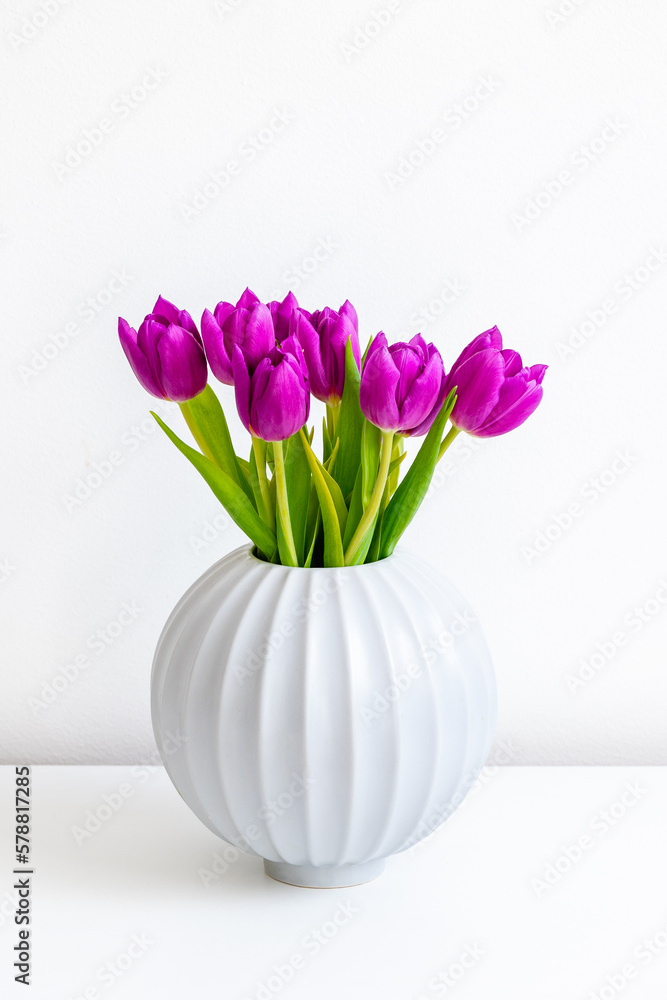 tulips in vase tulips in vase