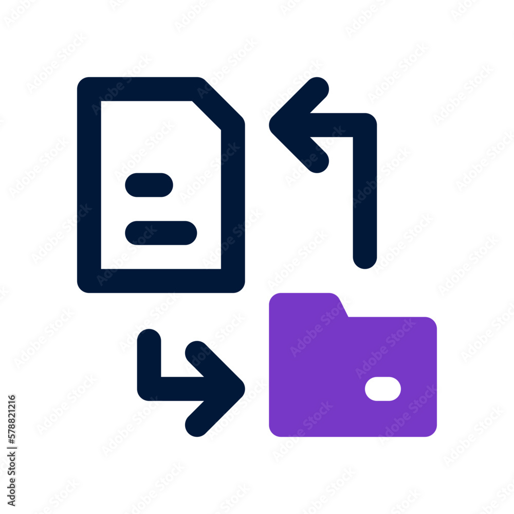 Fototapeta premium exchange icon for your website design, logo, app, UI. 