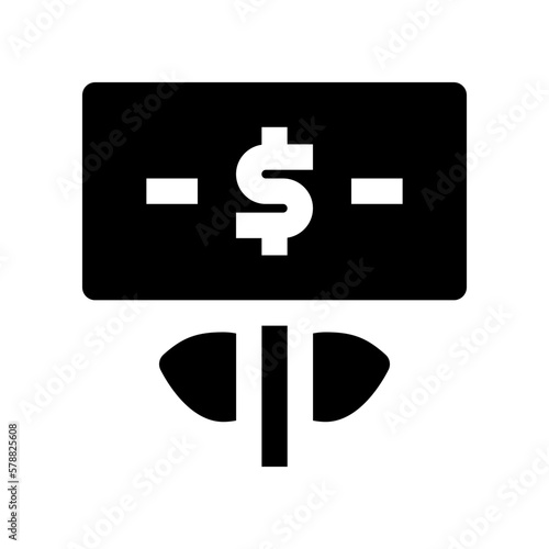 investmente icon for your website design, logo, app, UI.  photo