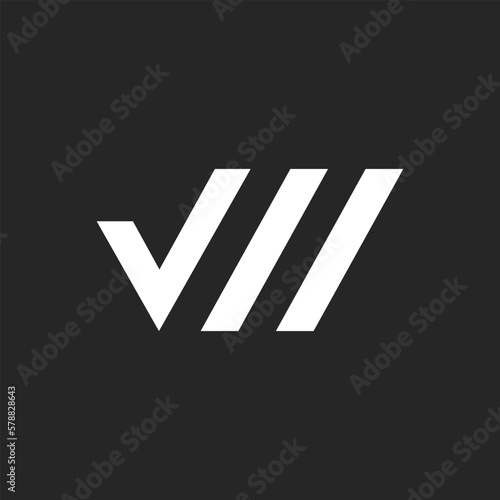Minimal JW logo designs