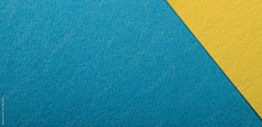 Fototapeta premium colorful yellow blue paper texture for banner background
