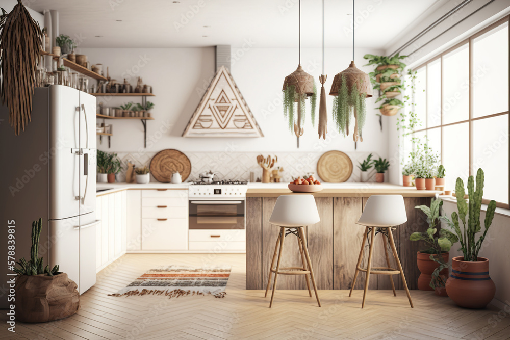 Boho Chic Kitchen